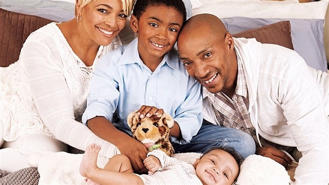 Kim-Fields-and-her-family