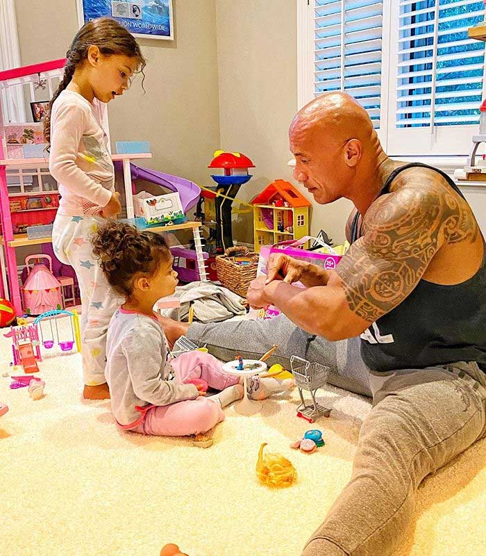 Dwayne Johnson says he and his family are on the mend from coronavirus
