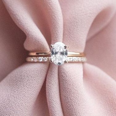 engagement ring oval for cancer 