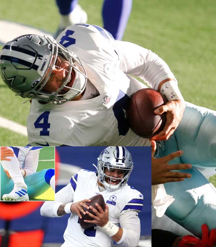 Cowboys QB Dak Prescott Suffers Gruesome Ankle Injury In Giants Game, Will Have Surgery Sunday Night