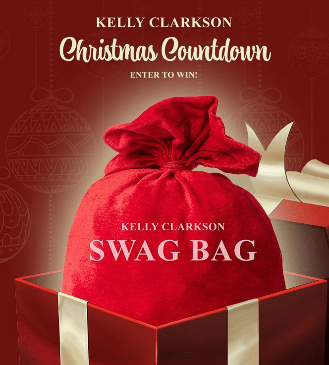 Only Two Days Left In The Kelly Christmas Countdown: Swag Bag