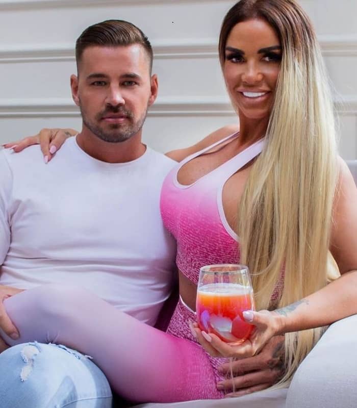 Ex-Husbands of Katie Price Ban from wedding to Carl Woods